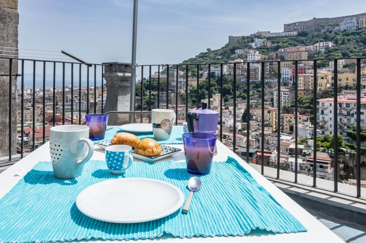 Hostly - Tarsia 50-Beautiful Terrace On Naples Nápoles Exterior foto