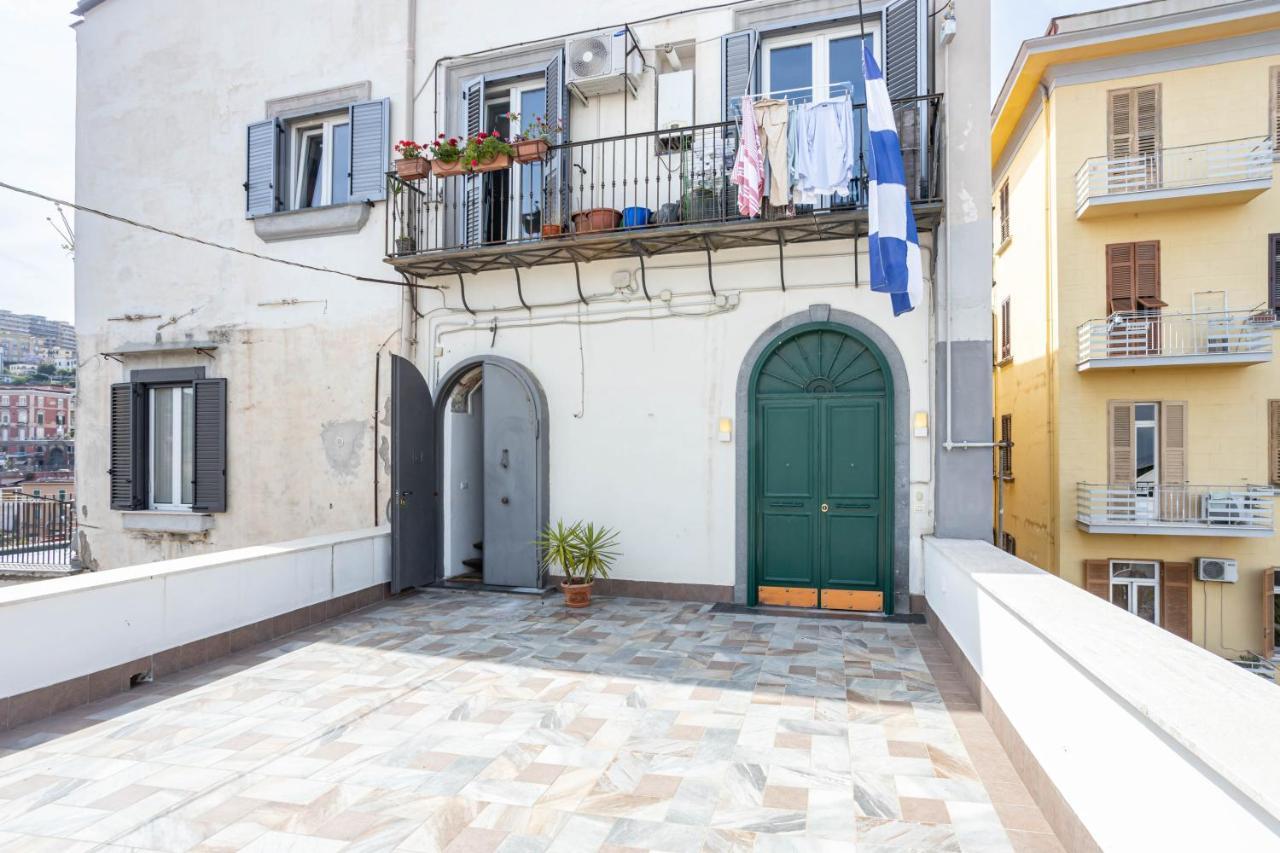 Hostly - Tarsia 50-Beautiful Terrace On Naples Nápoles Exterior foto