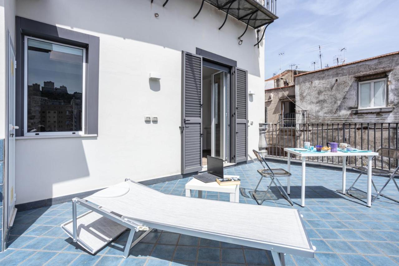 Hostly - Tarsia 50-Beautiful Terrace On Naples Nápoles Exterior foto